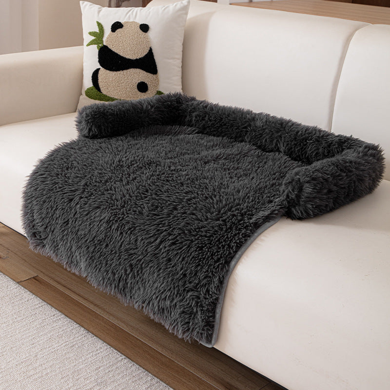 Pet Sofa Protector Mat | Anti-Hair & Scratch Cover for Dogs & Cats