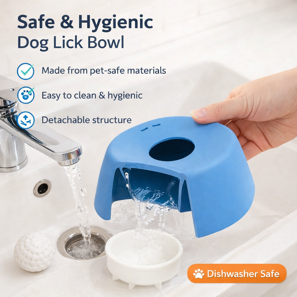 Slow Feeder Dog Lick Toy | Anti-Choking & Anxiety Relief Bowl