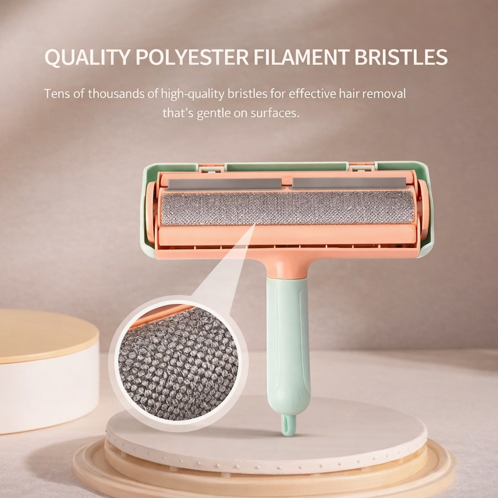 Reusable Pet Hair Remover Roller for Sofa, Carpet & Clothes