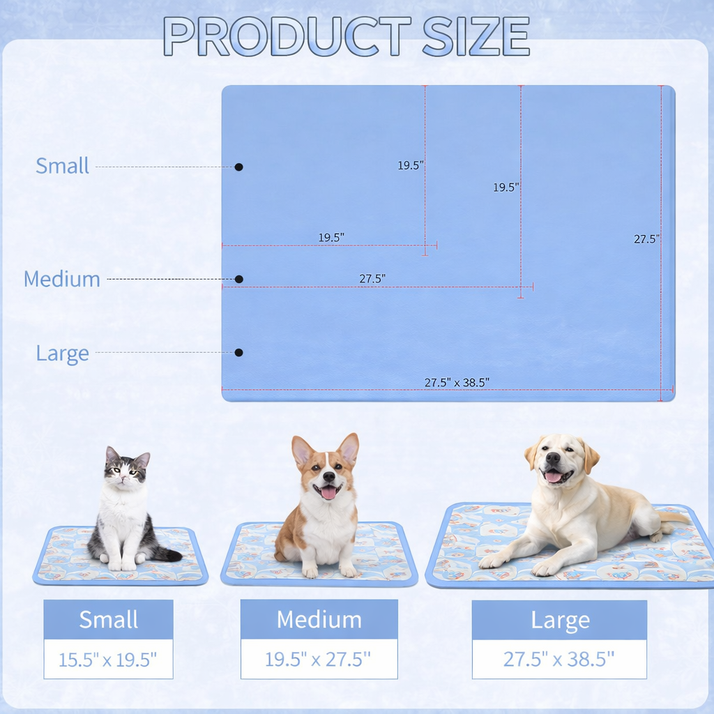 Cooling Mat for Dogs & Cats – Keep Pets Cool in Summer
