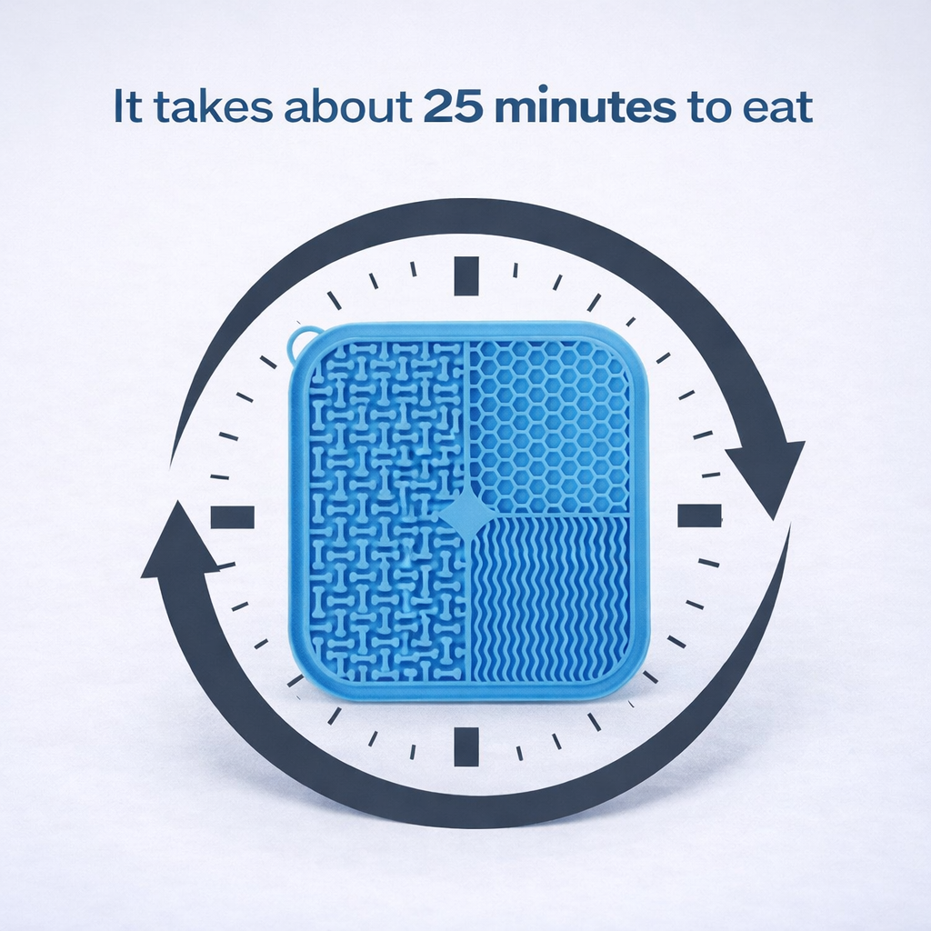 Dog Lick Mat | Calming Slow Feeder