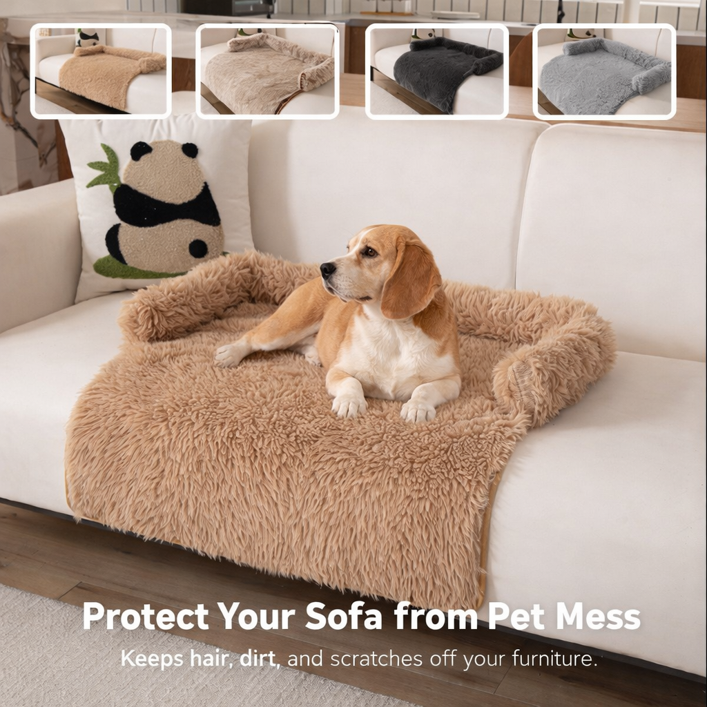 Pet Sofa Protector Mat | Anti-Hair & Scratch Cover for Dogs & Cats