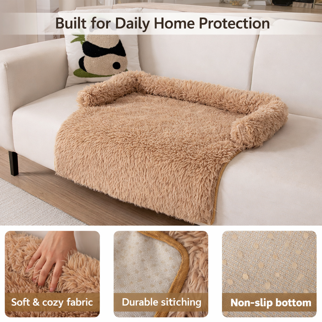 Pet Sofa Protector Mat | Anti-Hair & Scratch Cover for Dogs & Cats