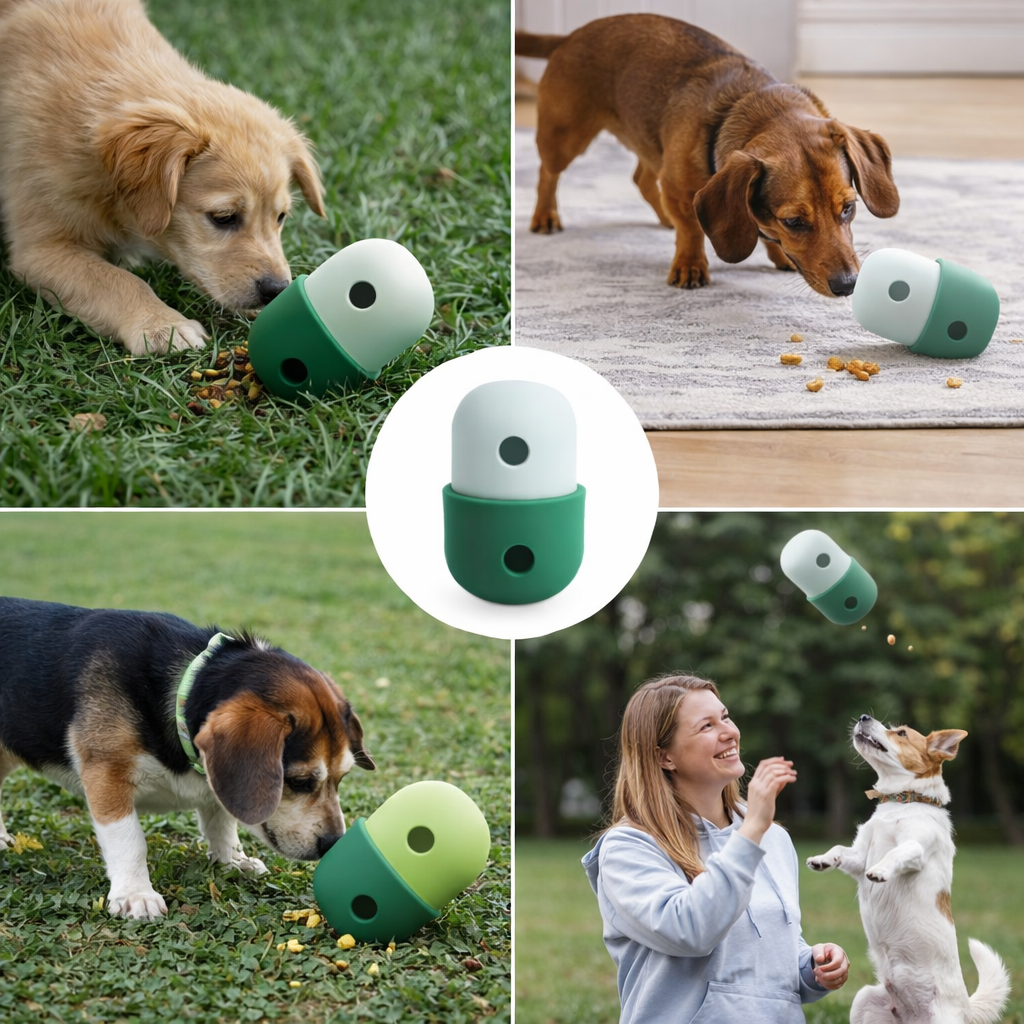 Interactive Treat Dispensing Dog Toy | Keeps Dogs Busy & Mentally Stimulated